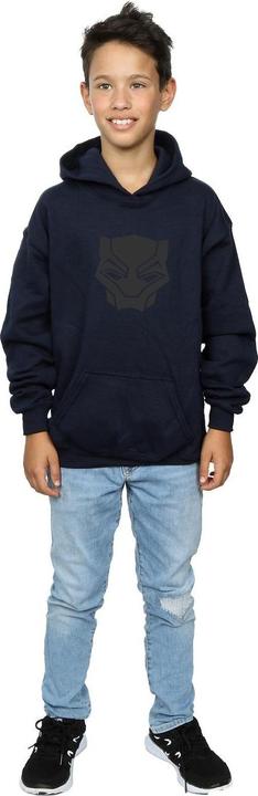 Image du produit Sweat à capuche Black Panther Black On Black pour garçons (140, 146)