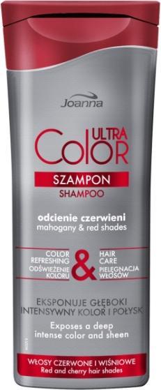Joanna Ultra Color System Shampoo For Red & Cherry Hair Shampoo Highlighting Shades Of Red And (200 ml)