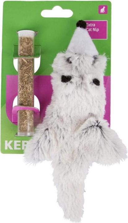 Produktbild Kerbl Katzenspielzeug Hermelin (Katzenminzespielzeug)