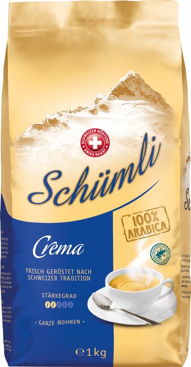 Produktbild Schümli Crema (1000 g, Mittlere Röstung)