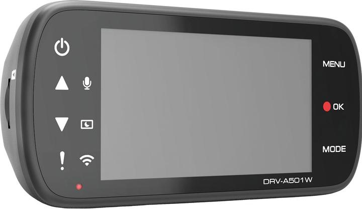 Actual product image Kenwood Corp. DRV-A501W (Accelerometer, GPS receiver, Wi-Fi, WQHD)