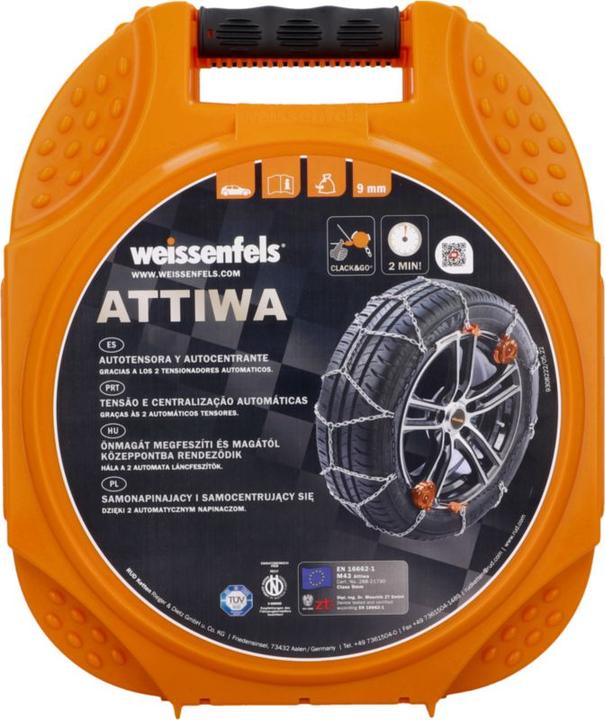 Produktbild Weissenfels ATTIWA CLACK & GO 9 Grösse: 9