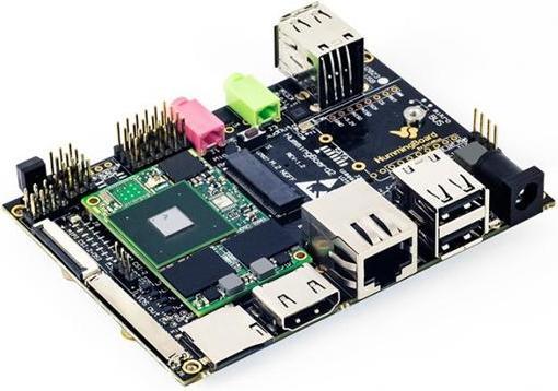 Actual product image SolidRun HB02W-E-000-00-004-0 - HummingBoard-Edge i2, Dual-lite core, 1GB DDR3, with Wi-Fi