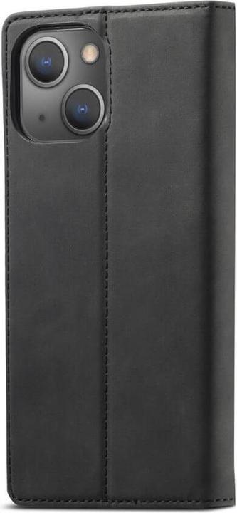 Produktbild Cover-Discount iPhone 14 - Vintage Flip Case Etui schwarz (Apple iPhone 14)