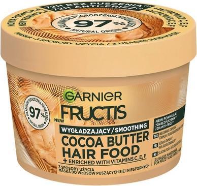 Garnier Hair Food Smoothing Mask For Hair Cocoa 400Ml (400 ml)