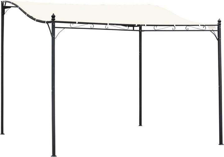 Produktbild Outsunny Gartenpavillon mit geschwungenem Dach (297 cm, 297 cm)