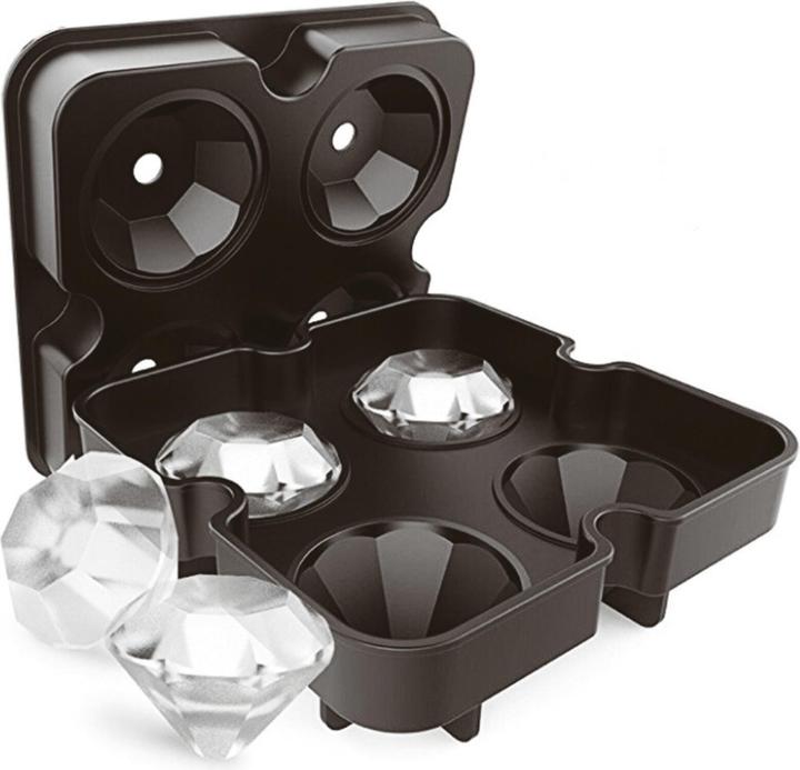 Immagine prodotto Paderno Stampo per cubetti di ghiaccio Diamond Black