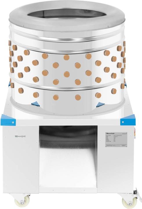 Produktbild Wiesenfield Rupfmaschine Hühner Geflügelrupfmaschine 1.500 W Gänse Enten Wachteln 360 kg/h