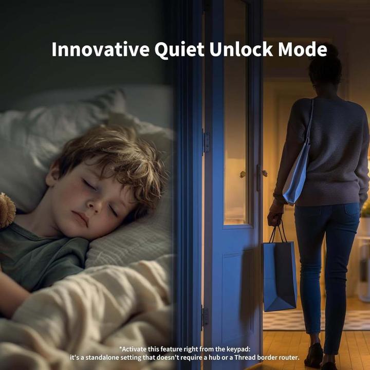 Actual product image Aqara Smart Lock U200 (Fingerprint, Electronic numerical code, Bluetooth, Key, Key card, Smartphone)