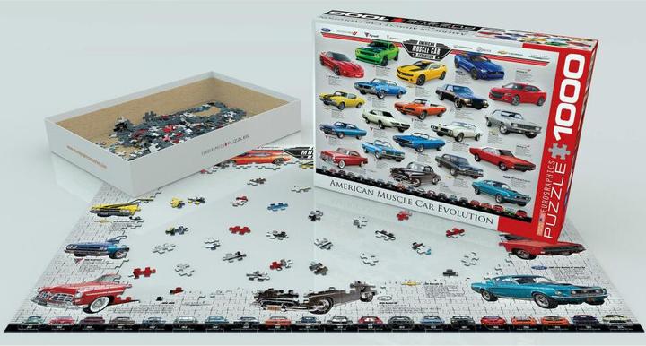 Image du produit Eurographics Evolution de l'American Muscle Car (1000 pièces)