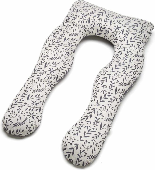 Image du produit Coussin d'allaitement et de sommeil Flora Cool Grey
