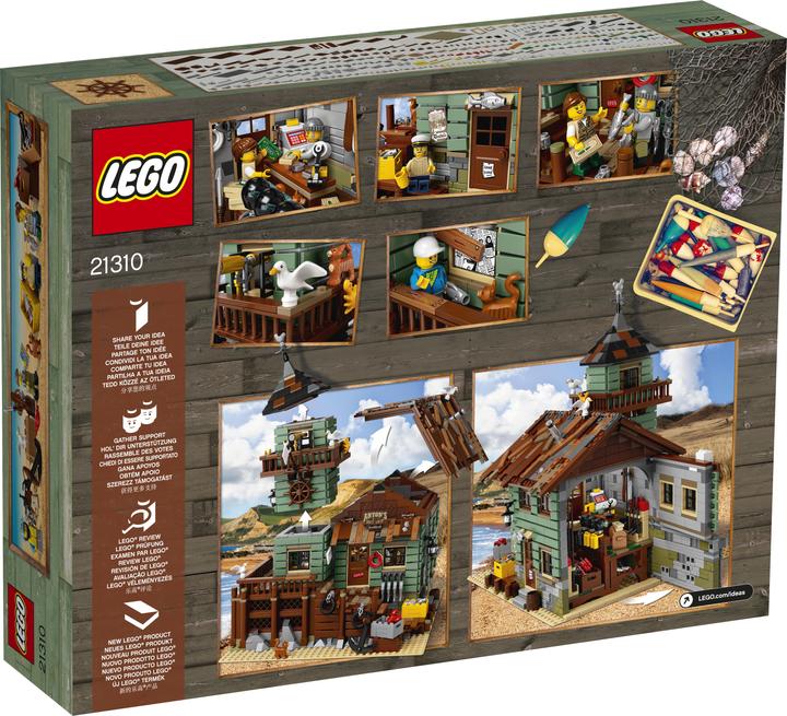 Image du produit LEGO Ancien magasin de pêche (21310, LEGO Ideas, LEGO difficiles à trouver)