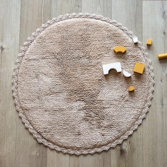 Actual product image Nattiot Carpet Perla Nude (110 x 110 cm)