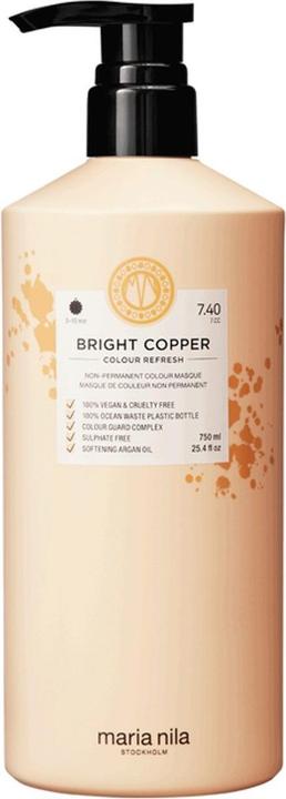 Actual product image Maria Nila Colour Refresh Bright Copper 7.40 750ml