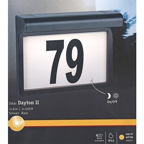 Image du produit Paulmann Numéros de maison solaires (6 lm, IP44)