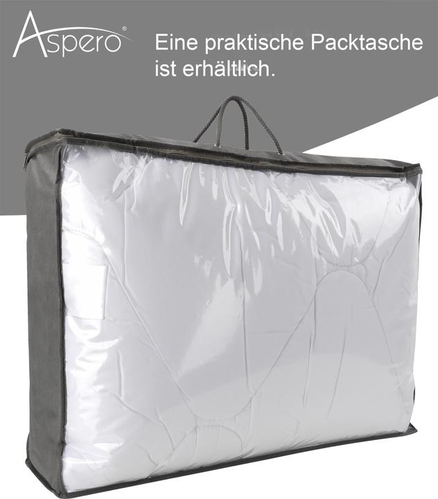 Immagine prodotto Aspero 2 x piumino per tutte le stagioni CAEN - 9179 (2400 g, 155 x 220 cm)