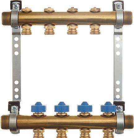 Actual product image Roth Underfloor heating manifold 1" 6 afg. The underfloor heating manifold is supplied complete