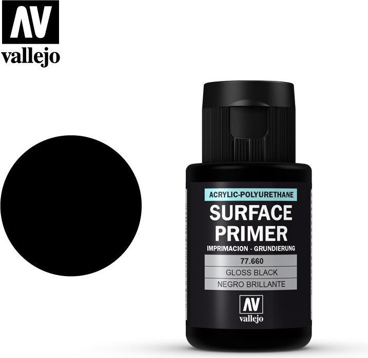 Actual product image Vallejo VAL-77.660 - Primer - Gloss Black, 32 ml
