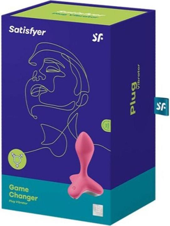 Actual product image Satisfyer Game Changer Vibrating Anal Plug