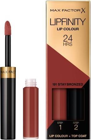 Actual product image Max Factor Lipfinity 24HRS (191 Stay Bronzed)