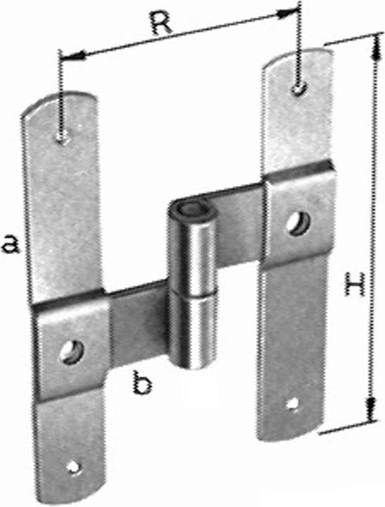 Actual product image Werkstarck Center hinge riveted over