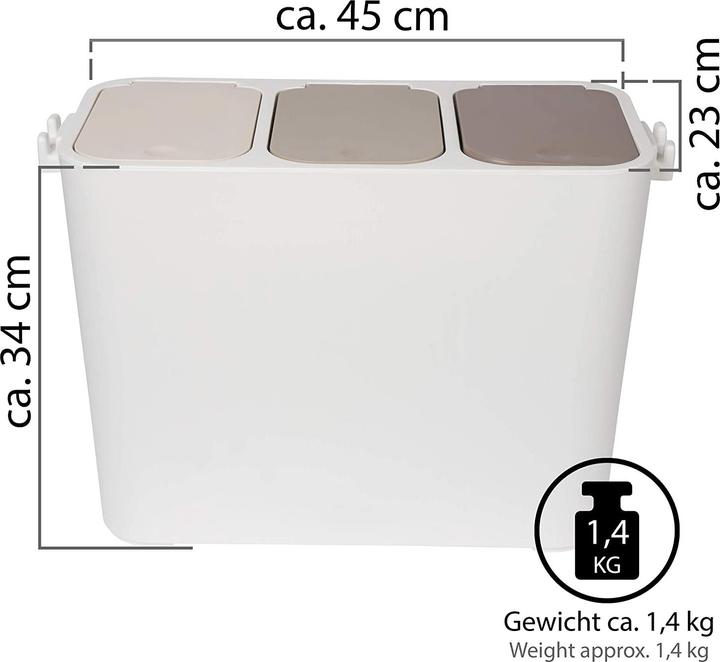 Actual product image Onvaya 27 litres cream-beige-brown (27 l)