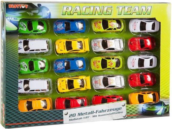 Actual product image Besttoy - Racing Team Fahrzeuge - 20er Set