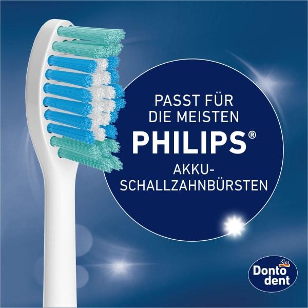 Produktbild dm Dontodent Universal-Aufsteckbürsten Sonic Pro Clean (3 x)