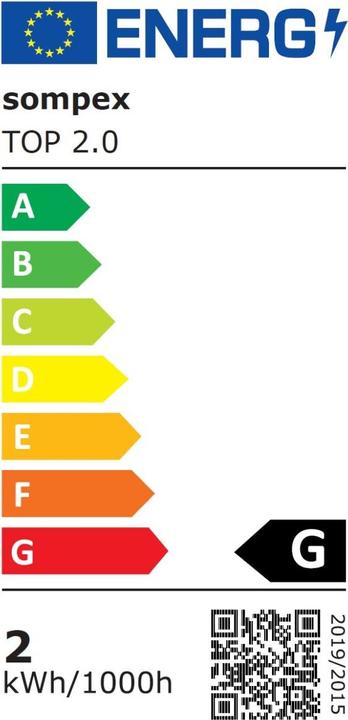 Energie-Label Sompex Top 2.0 rosegold RGB (103 lm)
