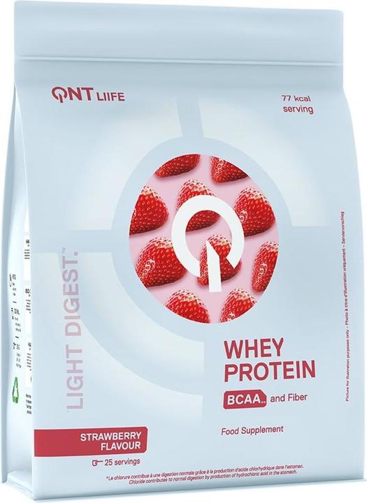 Immagine prodotto QNT Proteine del siero del latte Light Digest 500g (Fragola, 1 pz., 500 g)