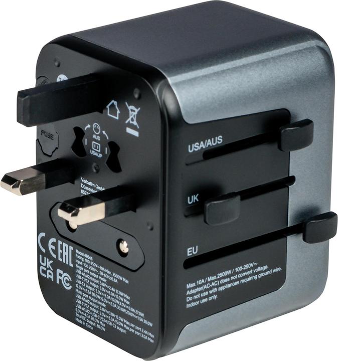 Produktbild Verbatim Universal Travel Adapter