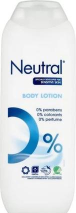 Produktbild Neutral 0%, Lotion, Moisturizing, Nourishing, Sensitive skin, Very dry skin, 250 ml, Glycerin, Jojob (Körperlotion, 250 ml)