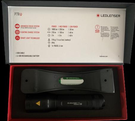 Image du produit Ledlenser P7r (16.60 cm, 1000 lm)