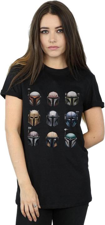 Produktbild Star Wars The Mandalorian Helmet Display TShirt (XL)