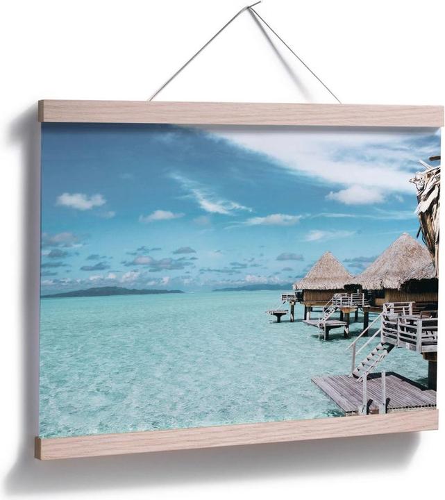 Produktbild Trenddeko Urlaub auf den Malediven (80 x 100 cm)