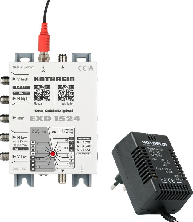 Actual product image Kathrein EXD 1524 Multiswitch Satellite / Terrestrial Signal (EXD 1524) (Various)