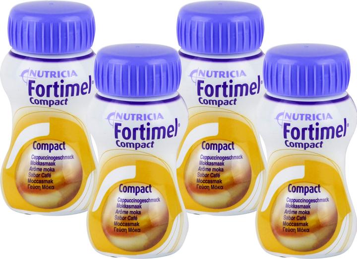 Actual product image Fortimel Compact 2.4 Cappuccino (Cappuccino, 4 x)