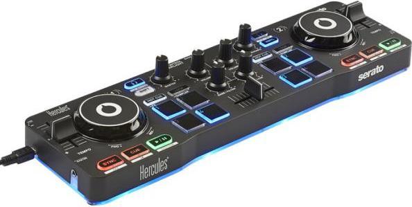 Actual product image Hercules DJ Starter Kit DJ Set with Stand Silver