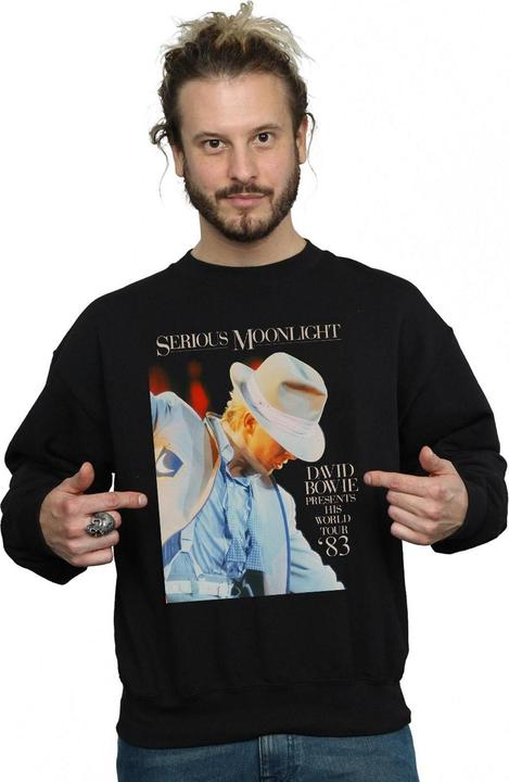 Produktbild David Bowie Serious Moonlight Sweatshirt (M)