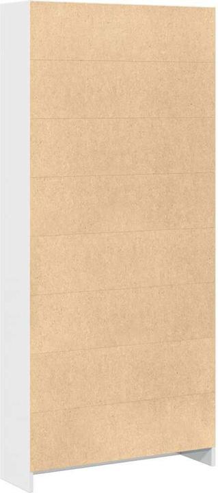 Produktbild VidaXL Bücherregal Hochglanz-Weiss 80x24x176 cm Holzwerkstoff (80 x 24 x 176 cm)