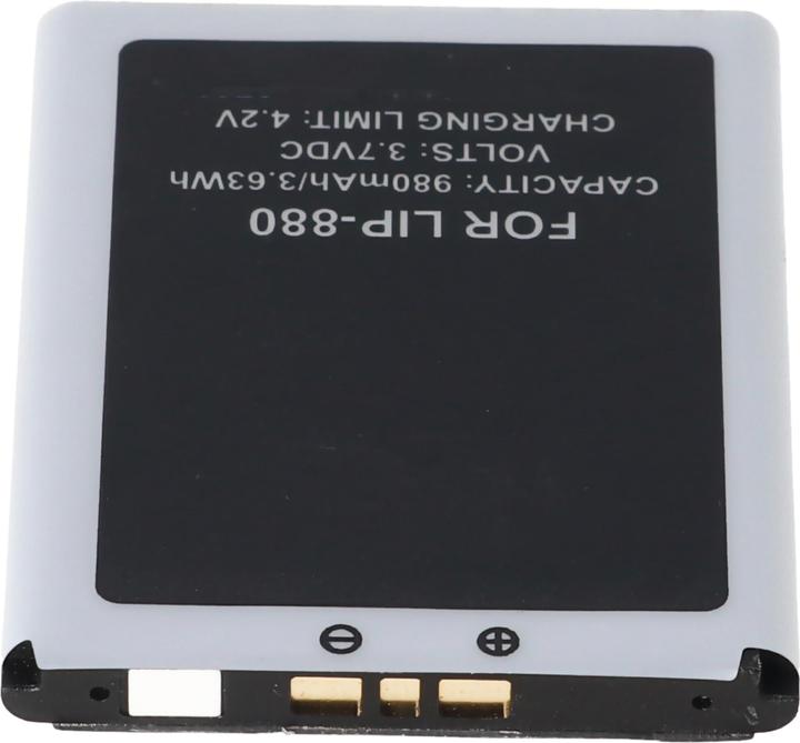 Produktbild Sony Akku LIP-880PD, NW-HD5, Digisette (1 Stk., Gerätespezifisch, 980 mAh)