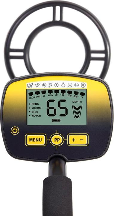 Produktbild Maclean MCE995 Hunter Metal Detector with Waterproof Search Spiral and Liquid Crystal Screen Metal Detector