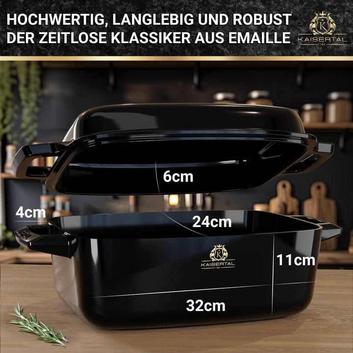 Image du produit Kaisertal Gänsebräter (Cocotte + faitout, Fonte)
