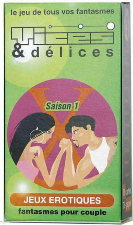Actual product image Bijoux Indiscrets French erotic game Vices et Délices Season2 (French)