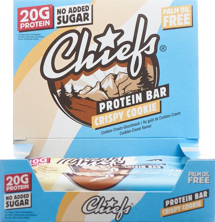 Image du produit Chiefs Protein Bar (Biscuit, 12 pcs, 660 g)
