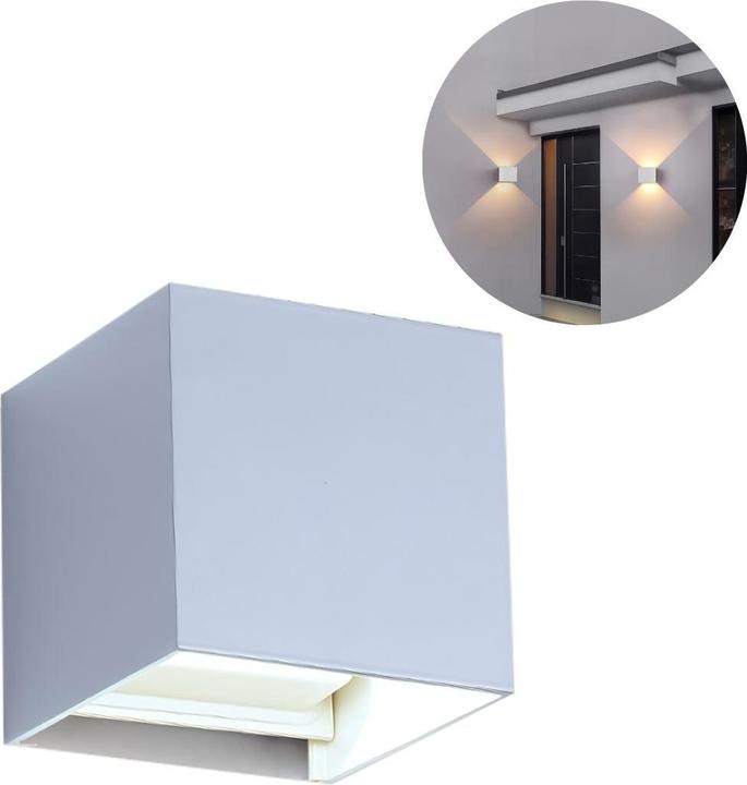 Image du produit Hermex Applique de façade à LED Spot mural Applique murale up-down (1000 lm, IP65)