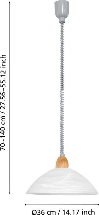 Actual product image EGLO Lord (E27)