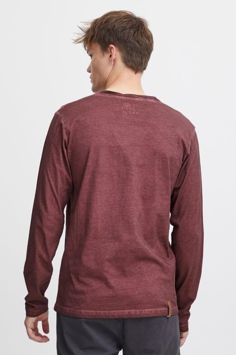 Image du produit Solid Tinox -T-shirt à manches longues Avec Encolure En V - Pour Homme 100% Coton (L)