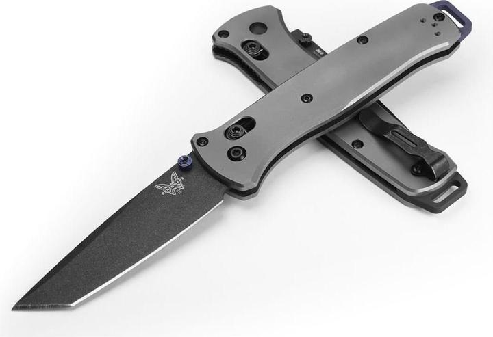 Actual product image Benchmade Bailout Titanium Tanto Plain Limited Edition (8.59 cm)