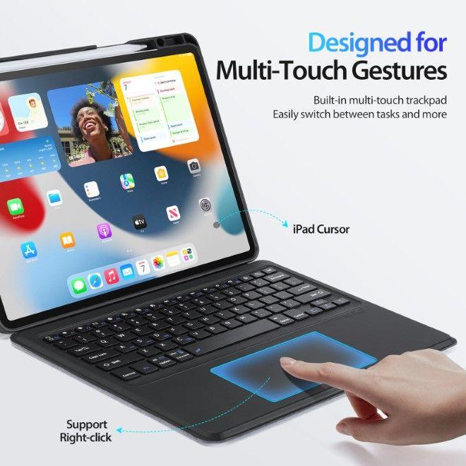 Actual product image Dux Ducis DK Series Keyboard Case (US, iPad Pro 12.9 2020 (4. Gen), iPad Pro 12.9 2021 (5th Gen), iPad Pro 12.9 2022 (6th Gen))